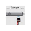 USB-хаб Promate ComandHub-Lite, USB Type-C, Grey