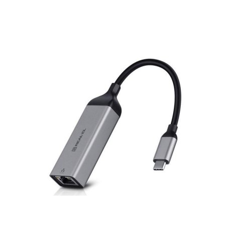 Адаптер REAL-EL CE-150, USB Type-C (M) to RJ-45 (F), 0.1м, Black (EL123110004)