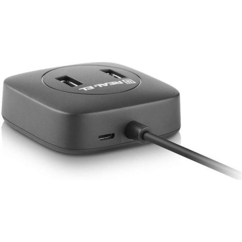 USB-хаб REAL-EL CQ-407, 4 порти (EL123110011)
