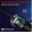 Автомобільний зарядний пристрій Promate PowerDrive-33PDC, 33W, Black