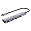 USB-хаб Boyye UC-403A, 4 в 1, USB Type-C