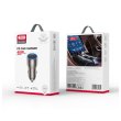 Автомобільний зарядний пристрій XO CC51, 2xUSB Type-C, 3А, PD, Tranish (CC51.tranish)