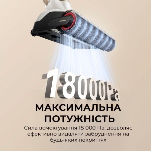 Пилосос акумуляторний, миючий Mova M10 (HMH15A)