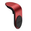 Автомобільний тримач для смартфона Promate AirGrip-3, магнітний, Red