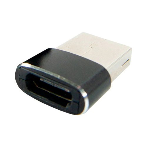 Адаптер Dengos, USB Type-A to USB Type-C, Black (ADP-021)