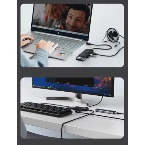 USB-хаб Cabletime CB02B, 4 порти