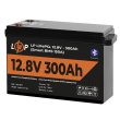 Акумуляторна батарея LogicPower, LiFePO4, 12.8V, 300Ah, 3840Wh, Bluetooth, Smart BMS 200A (LP30383)