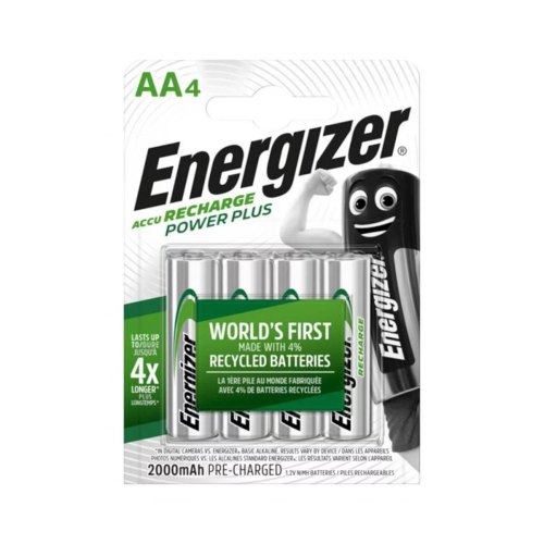 Акумулятор Energizer Recharge Power Plus, AA/HR6, LSD, Ni-MH, 2000mAh, 4шт