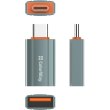 Адаптер Colorway, USB Type-A (F) to USB Type-C (M), USB 3.0, Gray (CW-AD-AC)