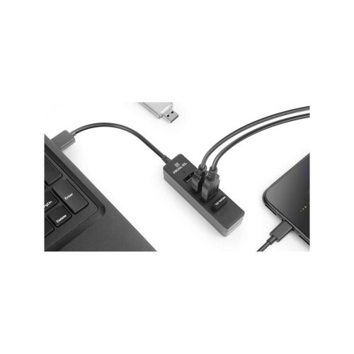 USB-хаб REAL-EL HQ-154, 4 порти (EL123110007)
