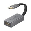 Адаптер Promate Medialink-H1, USB Type-C (M) to HDMI (F), Grey