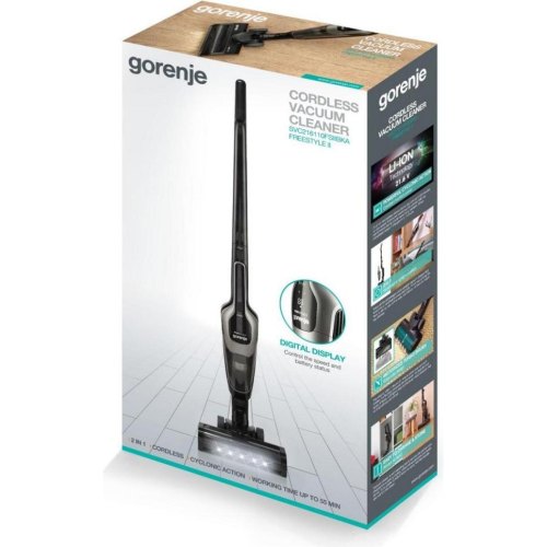 Пилосос акумуляторний Gorenje SVC216110FSIIBKA