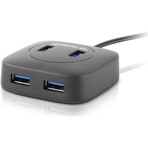 USB-хаб REAL-EL HQ-187, 4 порти (EL123110010)