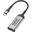 Адаптер Promate MediaLink-8K, USB Type-C (M) to HDMI (F), Grey