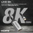 Адаптер Promate MediaLink-8K, USB Type-C (M) to HDMI (F), Grey