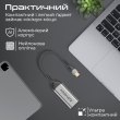 Адаптер Promate MediaLink-8K, USB Type-C (M) to HDMI (F), Grey