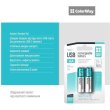 Акумулятор ColorWay, AA/HR06, Li-Pol, 2220mAh, USB Type-C, 2шт (CW-UBAA-10)
