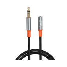 Аудіокабель XO, AUX 3.5мм to AUX 3.5мм, 1м, чорний (NB-R269A.black)