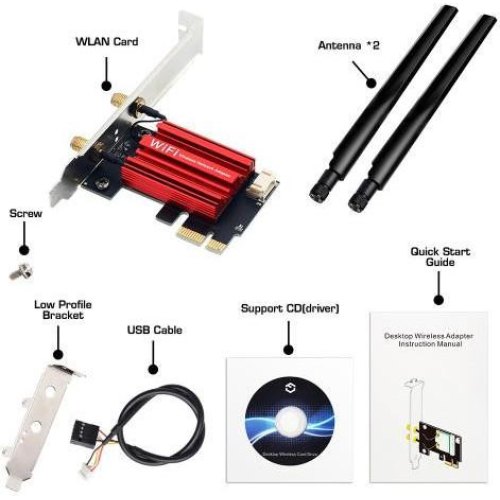 Wi-Fi адаптер Fenvi PCE-AC1200S