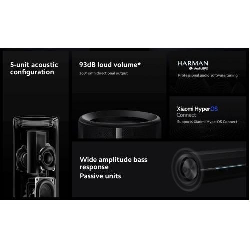 Портативна колонка Xiaomi Bluetooth Speaker, EU, Black (QBH4275GL)