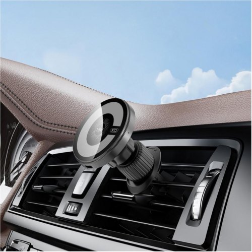 Бездротовий зарядний пристрій XO CX025 Magnetic MagSafe, Black