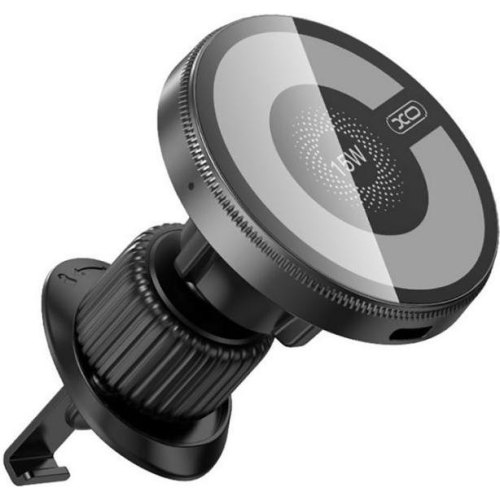 Бездротовий зарядний пристрій XO CX025 Magnetic MagSafe, Black