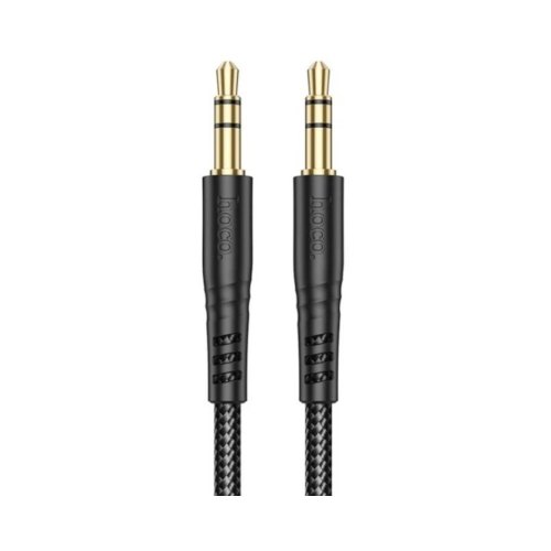 Аудіокабель Hoco UPA24, 3.5мм (M) to 3.5мм (M), 1м, чорний (UPA241B)