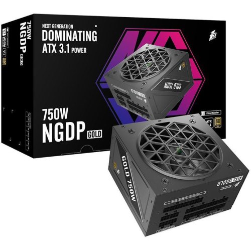 Блок живлення 1stPlayer HA-750BA4, 750W (NGDP-GLD-750-BK-EU)