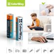 Батарейка ColorWay Alkaline Power, AA/LR06, 2шт (CW-BALR06-2BL)