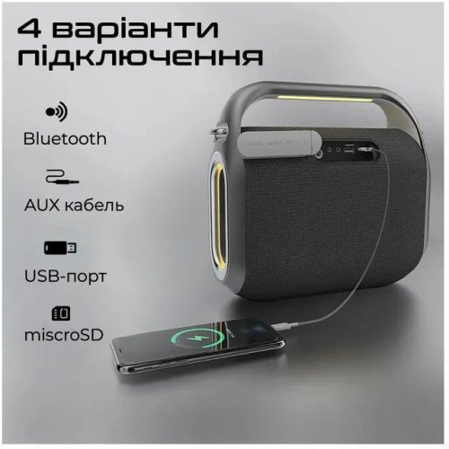 Портативна колонка HiFuture MusicBox 200, Black