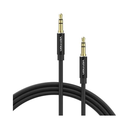 Аудіокабель Vention, 3.5мм (M) to 3.5мм (M), 0.5м, чорний (BAXBD)