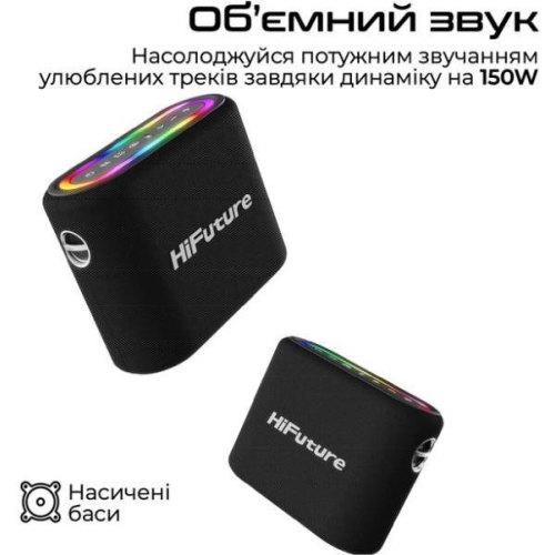 Портативна колонка HiFuture Vocalist 300, Black