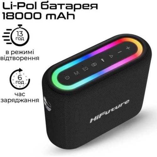 Портативна колонка HiFuture Vocalist 300, Black