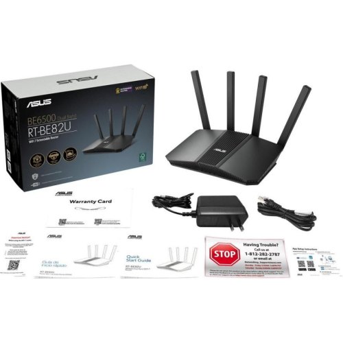 Маршрутизатор Asus RT-BE82U (90IG0990-MO9B00)