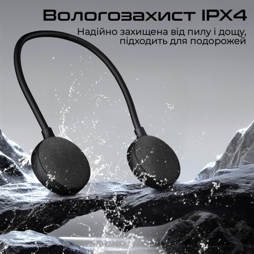 Портативна колонка Promate Hook, 6W, Black