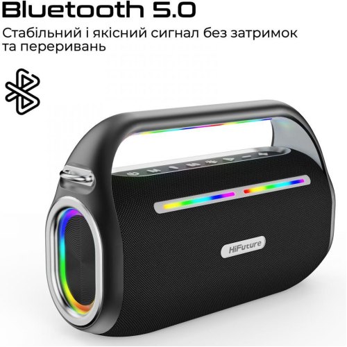 Портативна колонка HiFuture MusicBox, 100W, Black