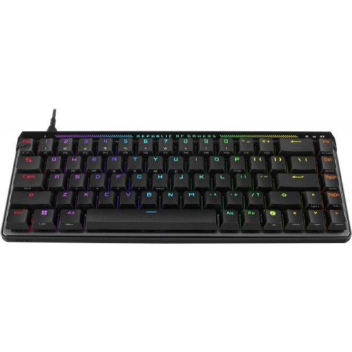 Клавіатура дротова Asus ROG Falchion Ace LED 68key HFX Magnetic Switches, Black (90MP03VE-BKUA20)