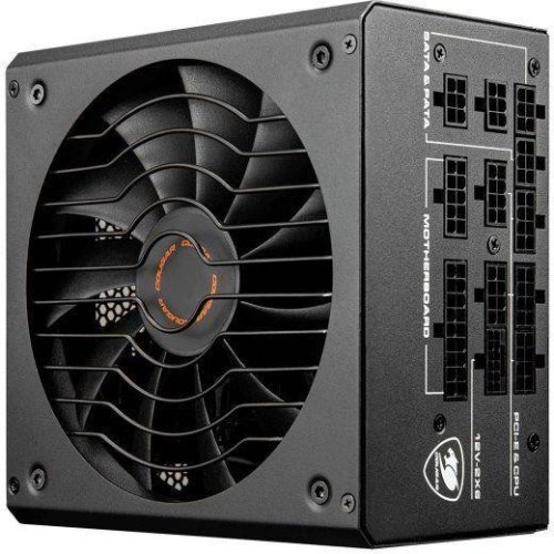 Блок живлення Cougar GLE850, 850Вт, 80 Plus Gold, Modular, 135мм Silent Fan, 8xSATA, 4xPCI-E