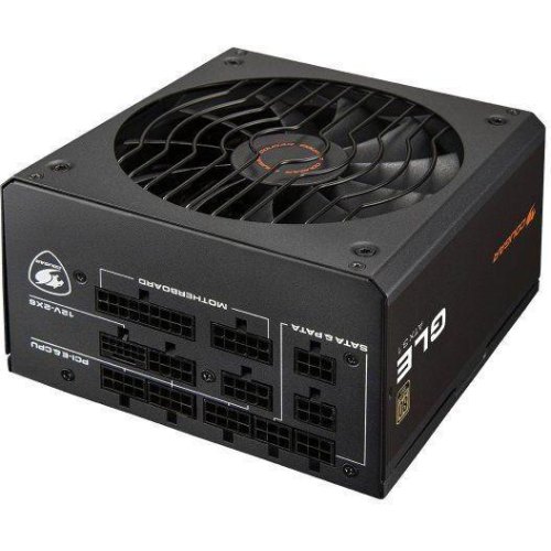 Блок живлення Cougar GLE850, 850Вт, 80 Plus Gold, Modular, 135мм Silent Fan, 8xSATA, 4xPCI-E