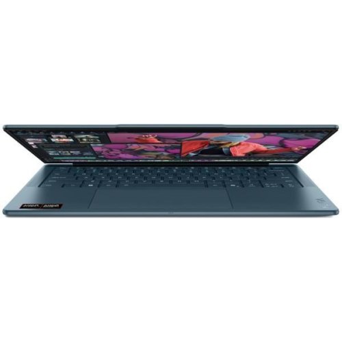Ноутбук Lenovo Yoga Slim 7 14AKP10, 14 OLED/AMD Ryzen AI 5 340/16GB/SSD 1TB/UMA/DOS/Tidal Teal (83JY004VRA)