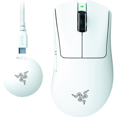 Миша бездротова Razer DeathAdder V4 PRO Wireless, white (RZ01-05330200-R3G1)