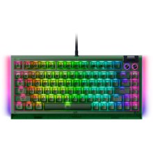 Клавіатура дротова Razer BlackWidow V4, механічна, Phantom Green (RZ03-05003300-R3M1)