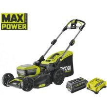 Газонокосарка акумуляторна Ryobi Max Power RY36LMX46A-150, 36В, акумулятор 5А/год, 46см, 55л, 25-75мм (5133004914)