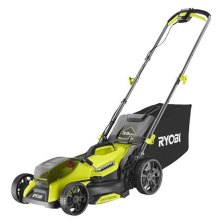 Газонокосарка акумуляторна Ryobi ONE+ HP RY18LMX33A-0, 18В, 33см, 30л, 25-90мм, без акумулятора та зарядного пристрою (5133006286)