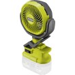 Вентилятор акумуляторний Ryobi ONE+ RCF18-0, 18В, 3400об/хв, 2 швидкості, поворотний, без акумулятора та зарядного пристрою (5133005400)
