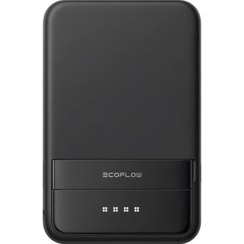 Зовнішній акумулятор Powerbank EcoFLow Rapid Magnetic, 5000mAh, чорний (EF-RAPID5000-B-EU)