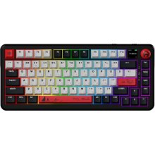 Клавіатура бездротова, механічна Ajazz AK820 MAX Avocado Switch Black RGB (AK820MAX-AS-BG)