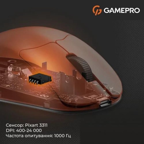Миша бездротова GamePro Genesis Avenger (GM096O)