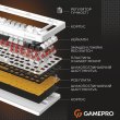 Клавіатура дротова GamePro Genesis Silverlight, механічна (MK126)