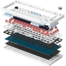 Клавіатура дротова GamePro Genesis Warden, механічна (MK160BL)